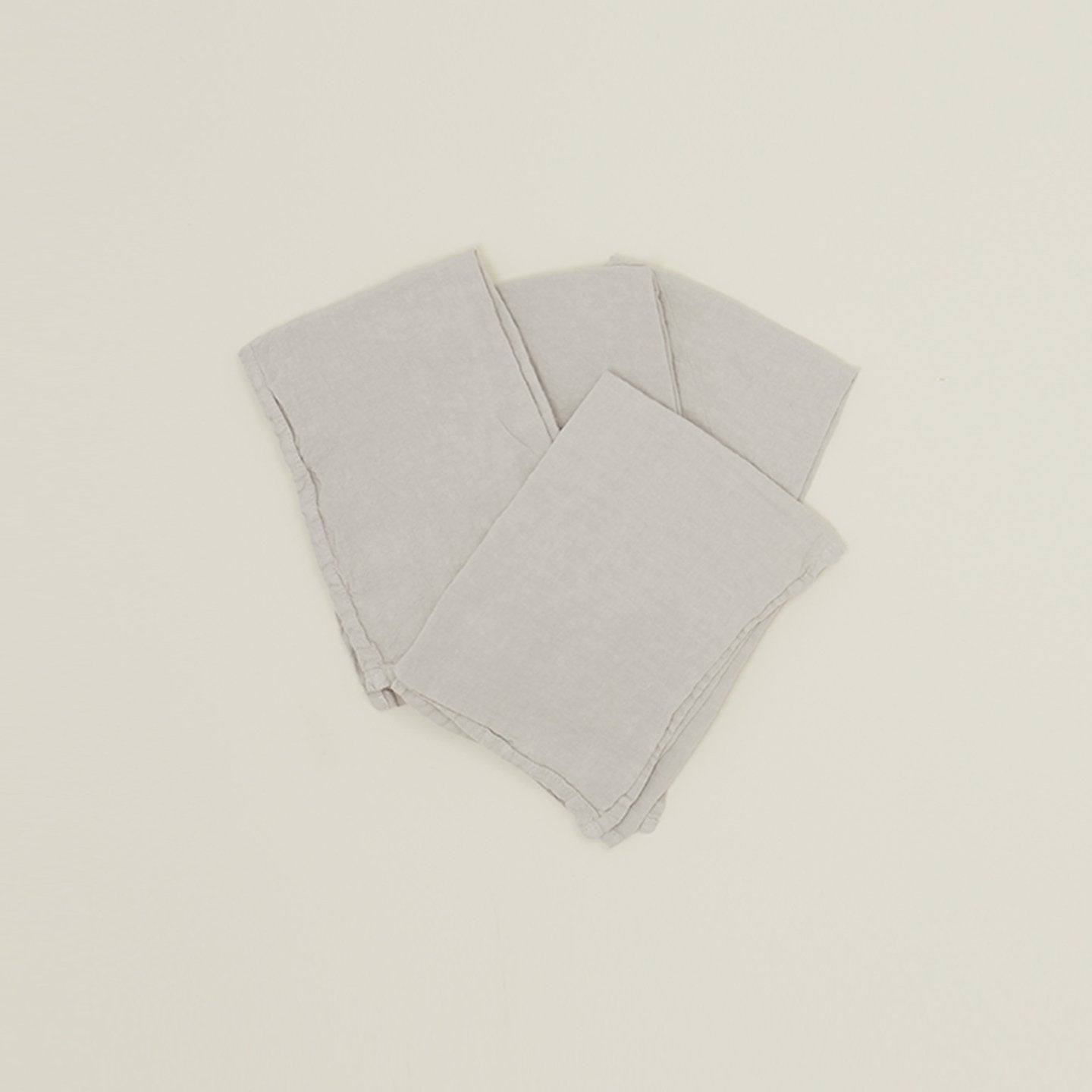 Simple Linen Napkin - Light Grey
