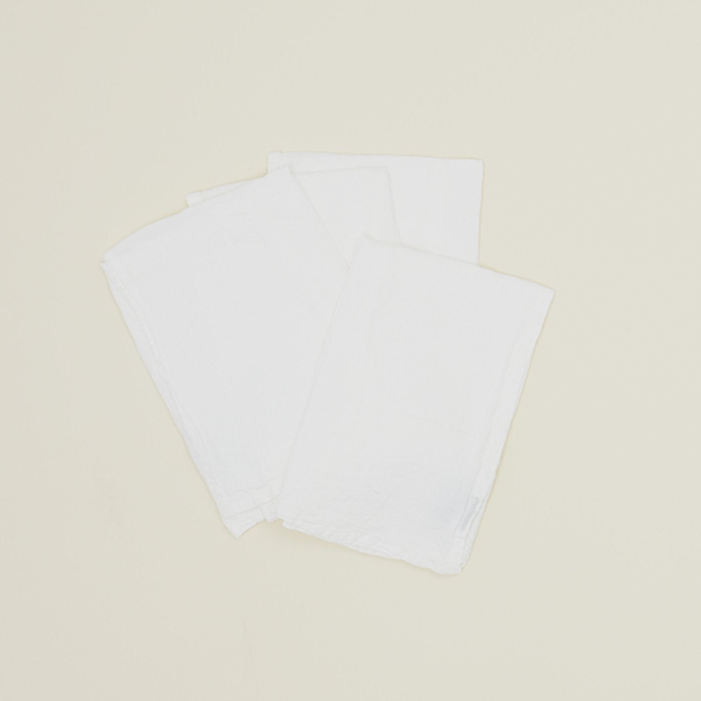 Simple Linen Napkin - White