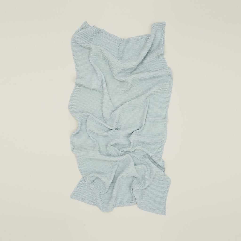 Simple Waffle Towel - Sky