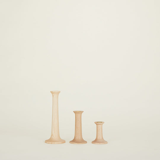 Simple Candle Holder - Maple