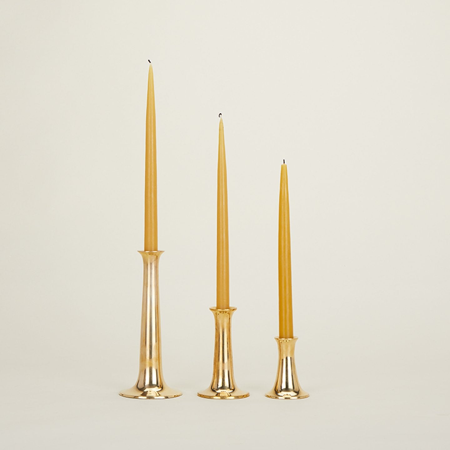 Simple Candle Holder - Brass