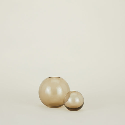 Aurora Sphere Vase - Smoke
