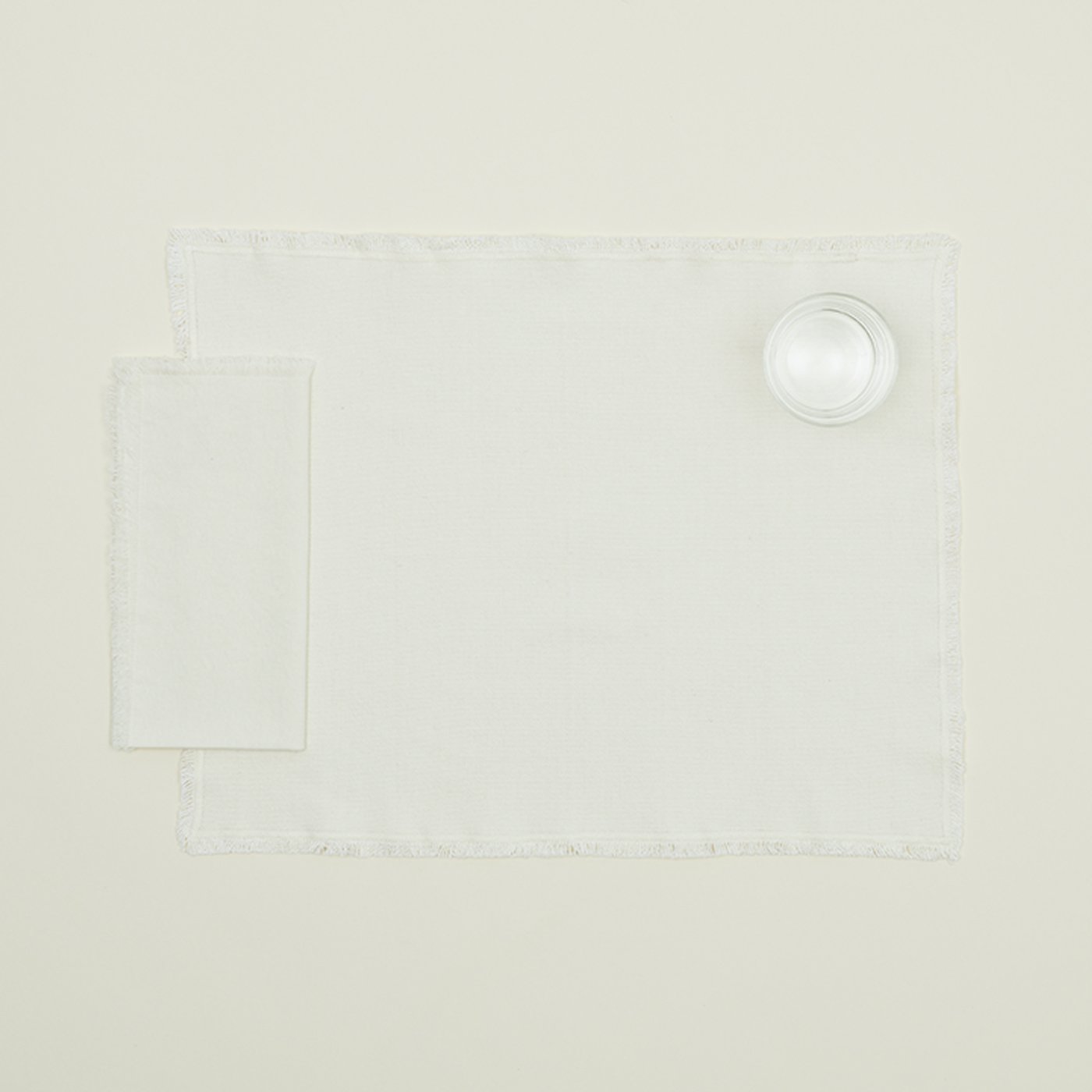 Essential Cotton Placemats - Ivory