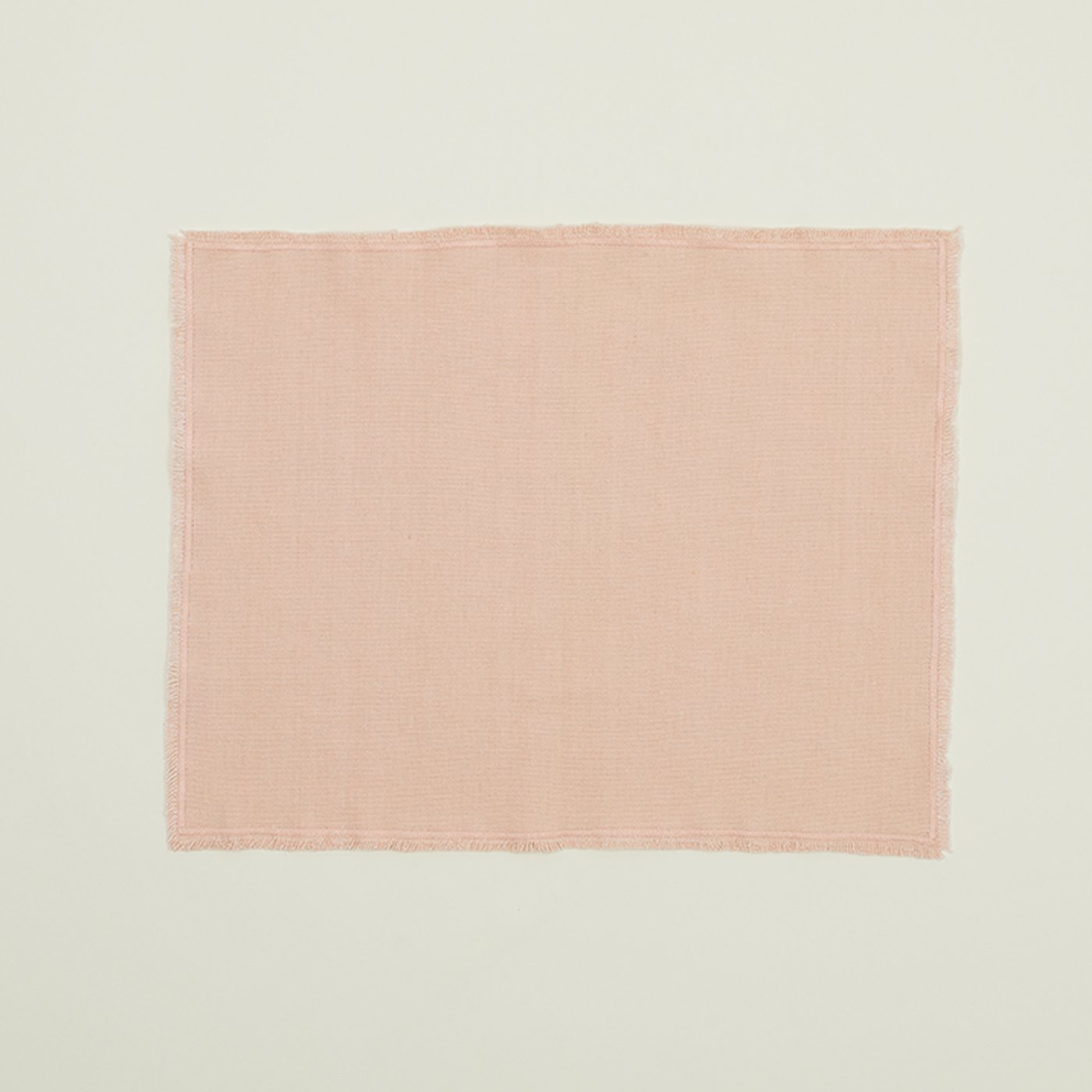 Essential Cotton Placemat, Set of 4 - Blush