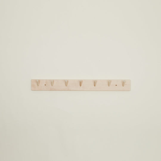 Wooden Rack - Seven Hooks