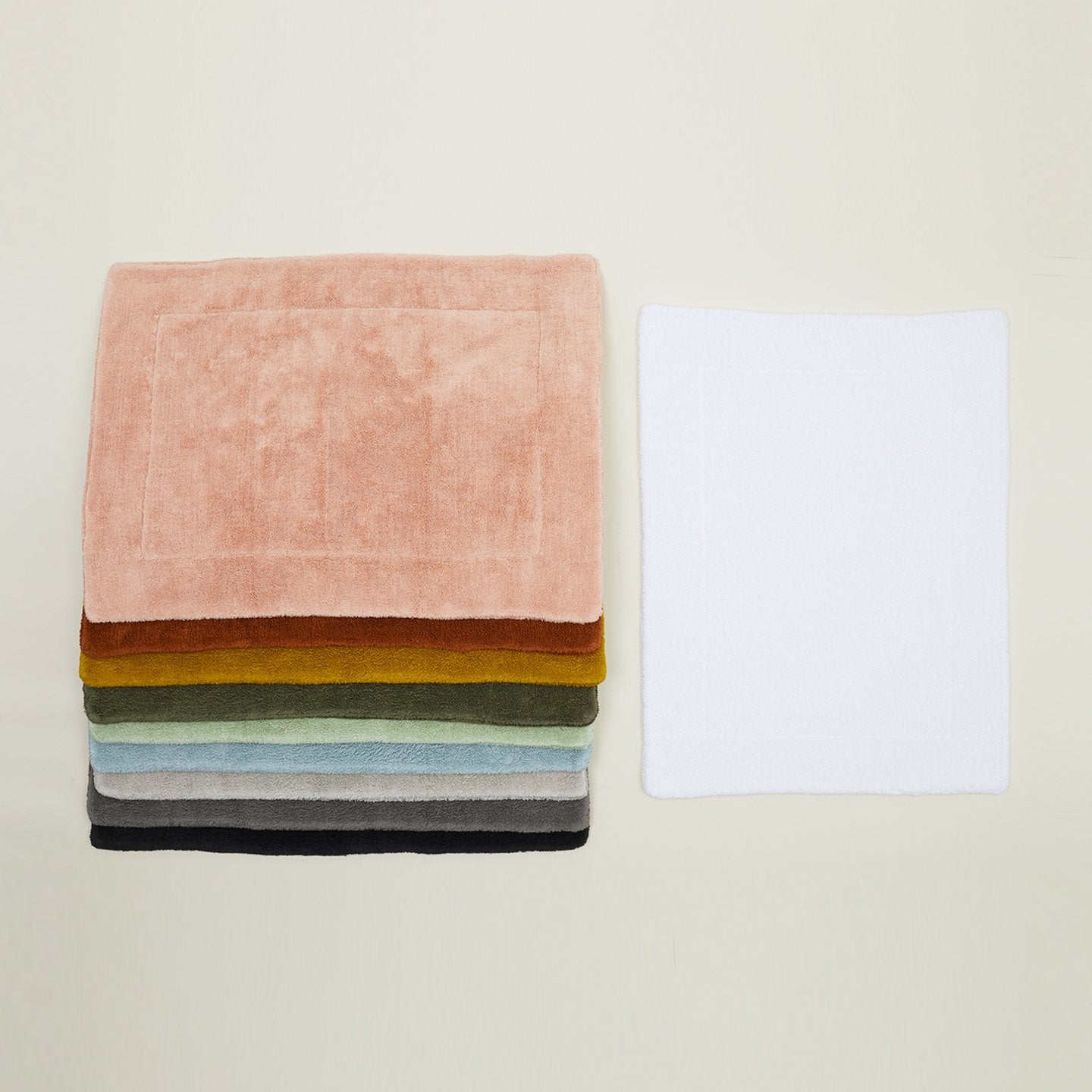 Simple Terry Bath Mat - Blush – Hawkins New York