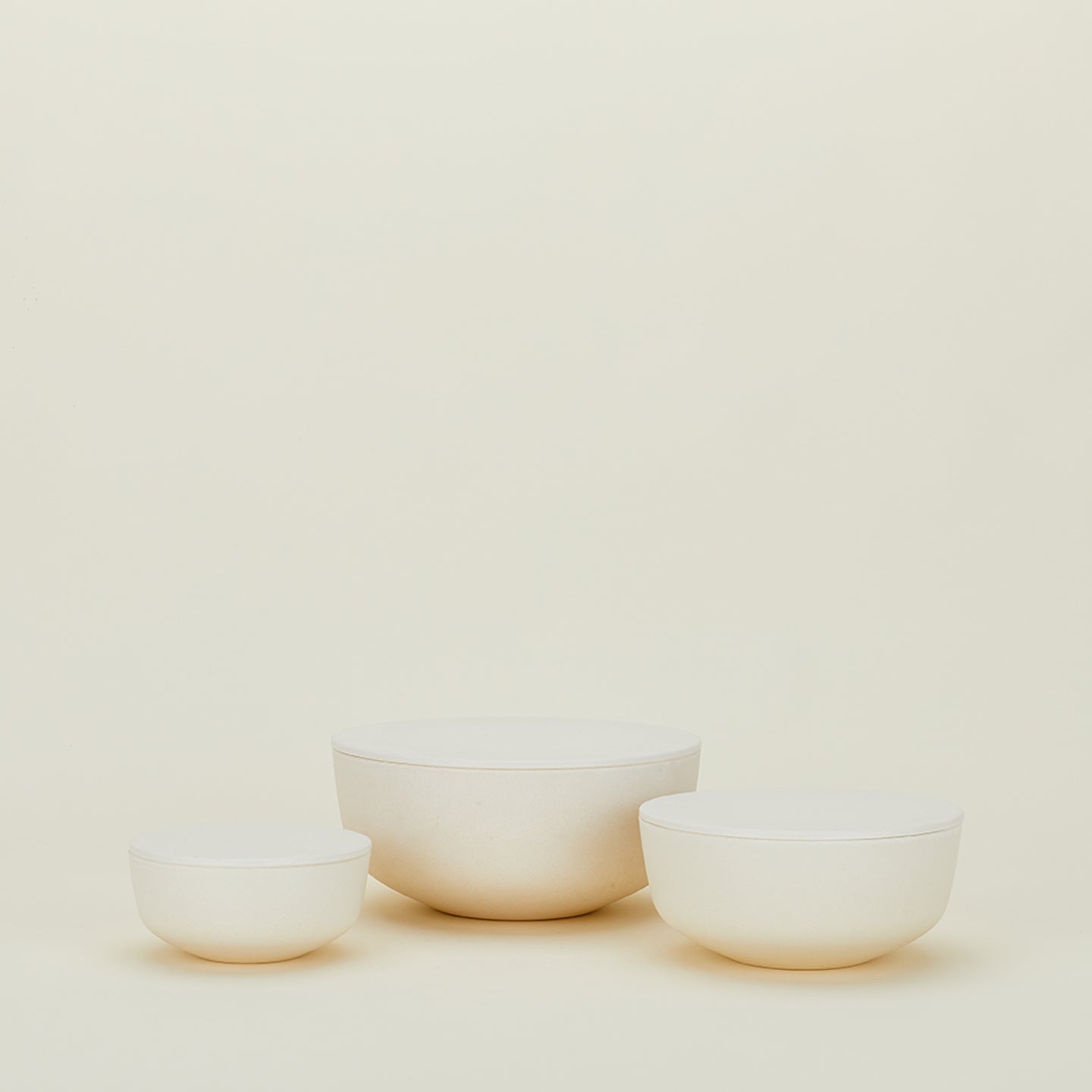 Essential Lidded Bowls - Ivory