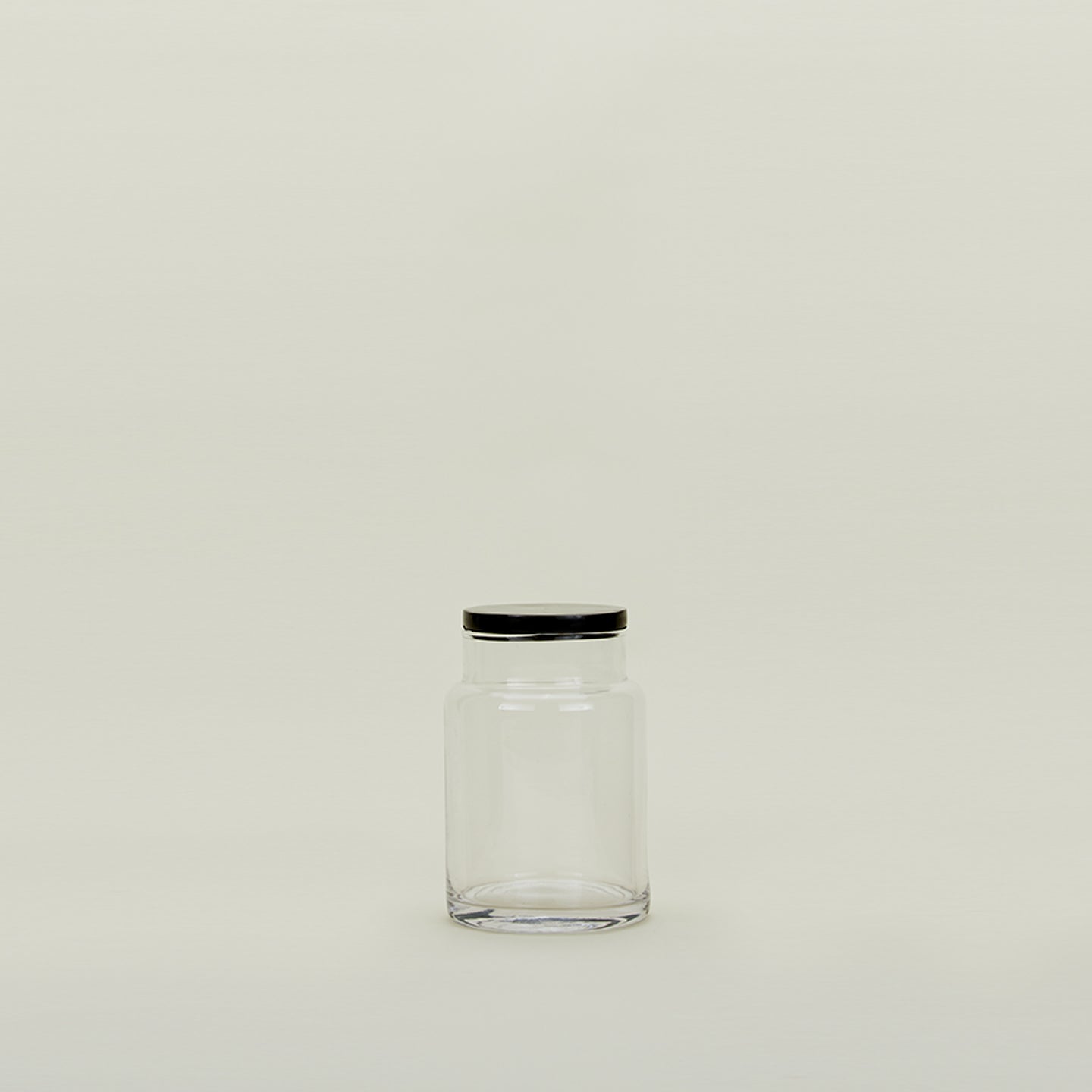Glass Jar with Marble Lid