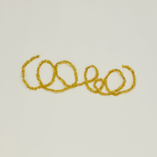 Tinsel Garland - Gold