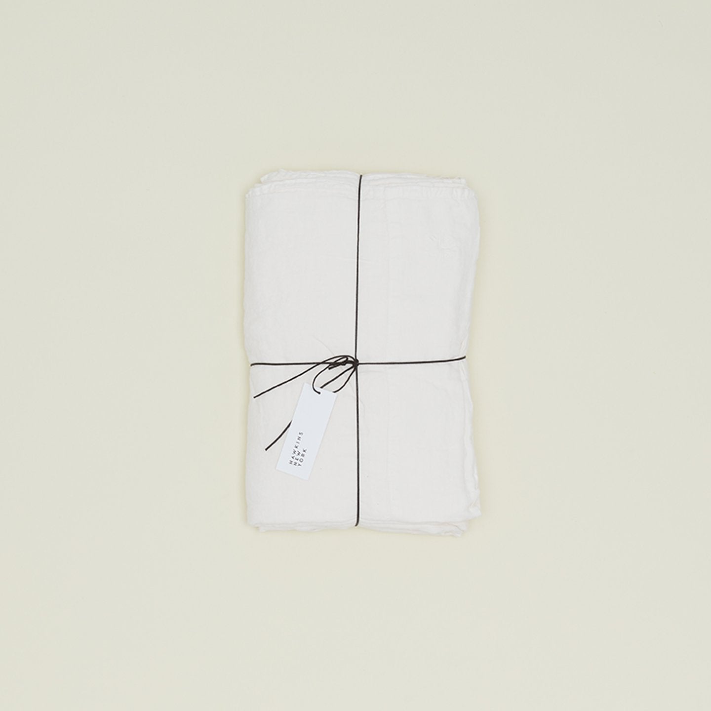 Simple Linen Flat Sheet - Petal