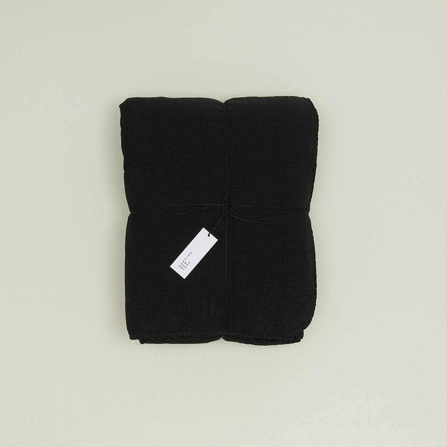 Black linen blanket sales