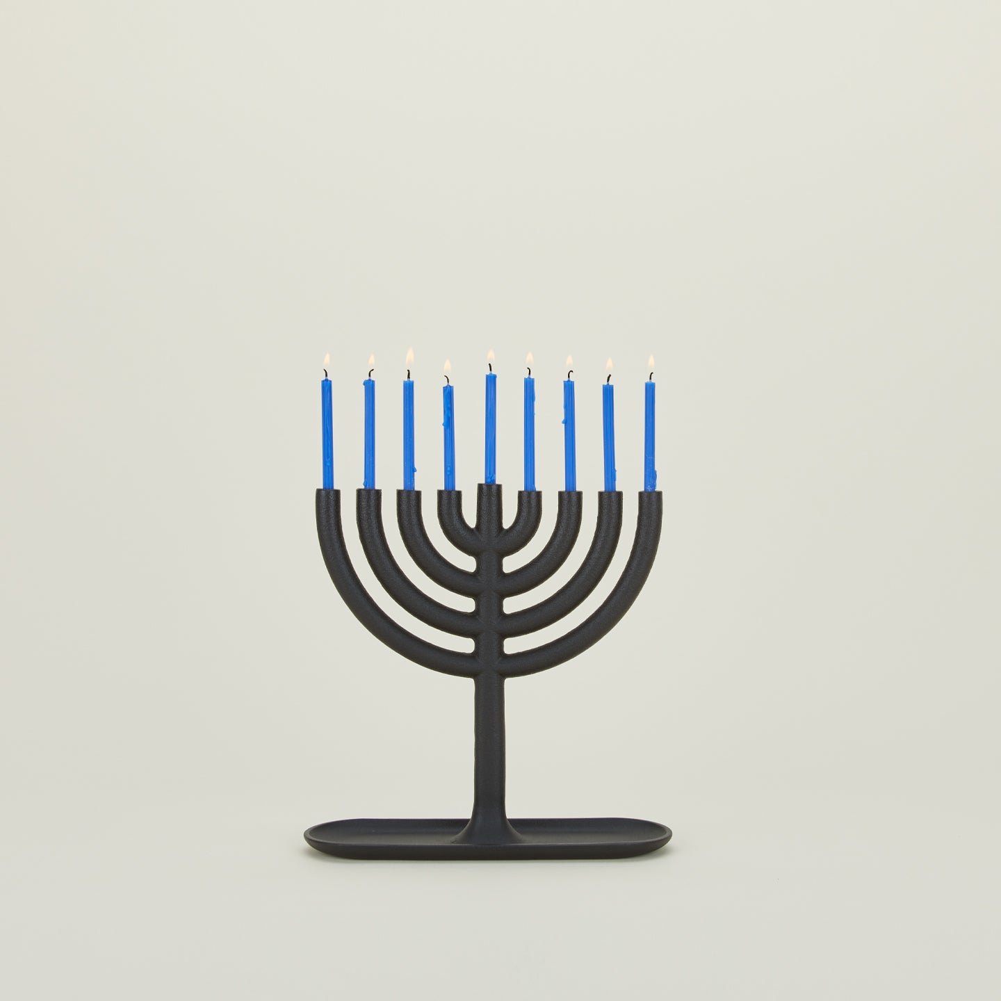 Chanukah Candles, Set of 45 - Blue