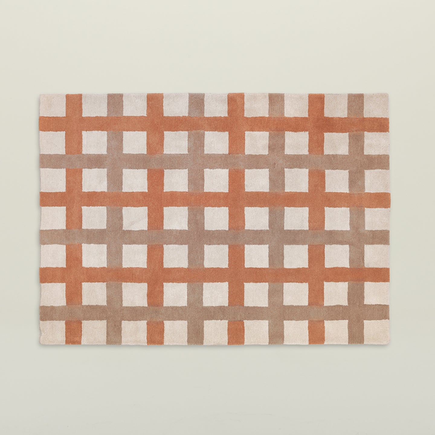 Edith Rug - Orange/Beige
