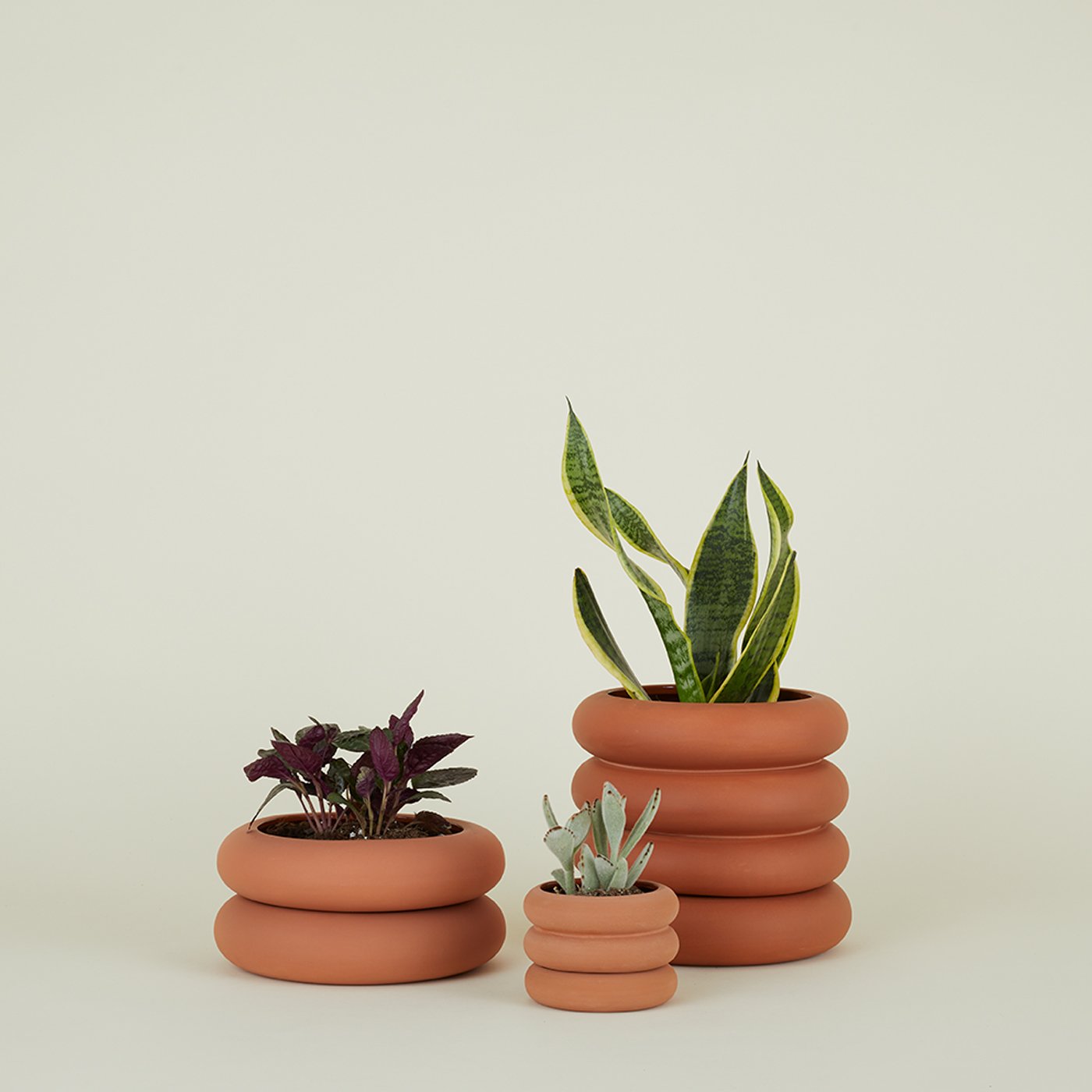 Stacking Planter in Terracotta
