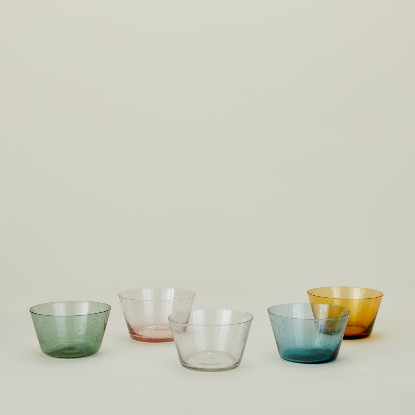 Glass Bowl - Amber