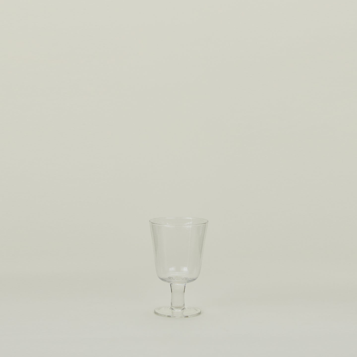 Stemmed Wine Glass - Clear