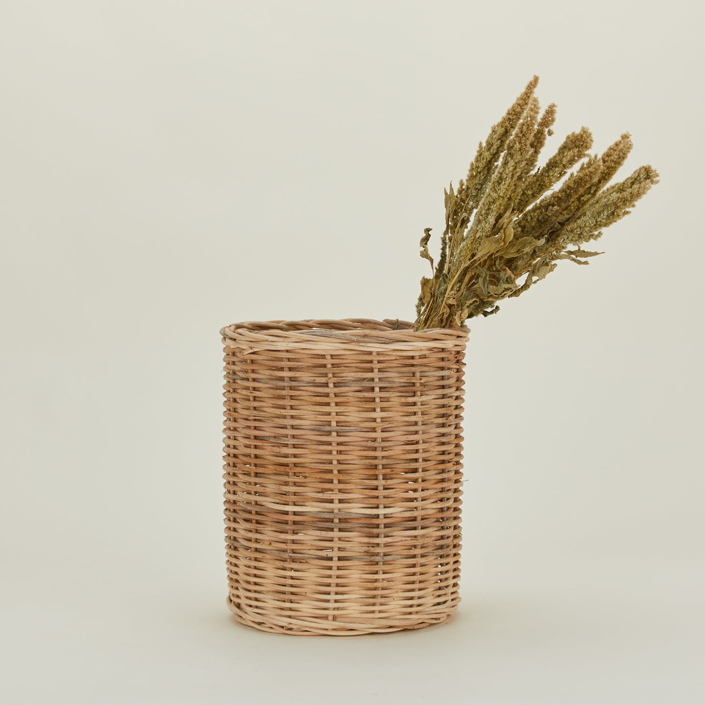 Wicker Canisters, Set of 2