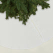 Simple Linen Tree Skirt - Ivory