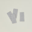 Checked Linen Napkin, Set of 4