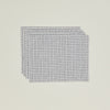 Checked Linen Placemat, Set of 4