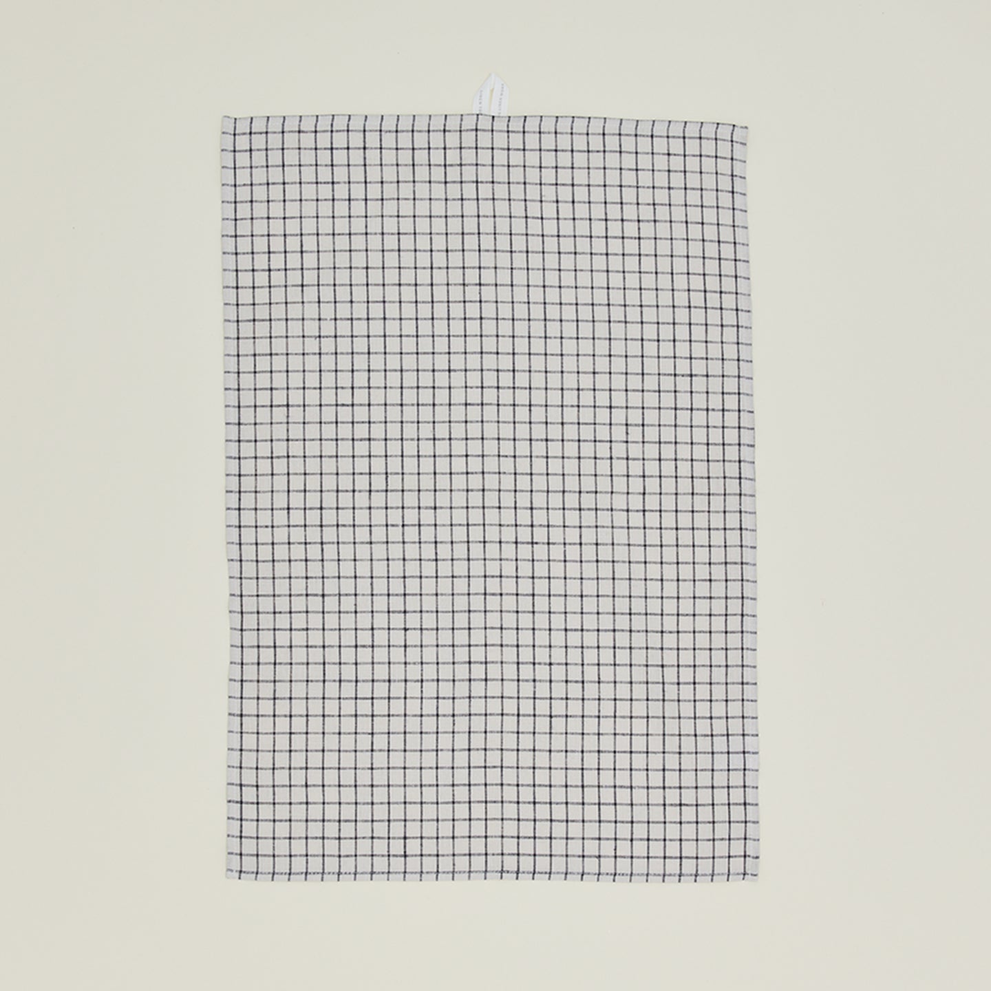 Checked Linen Kitchen Towel