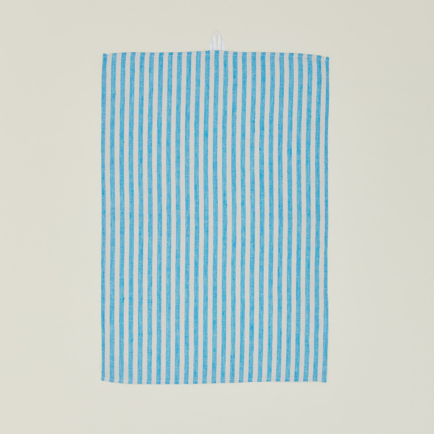 Chambray Stripe Kitchen Towel - Blue
