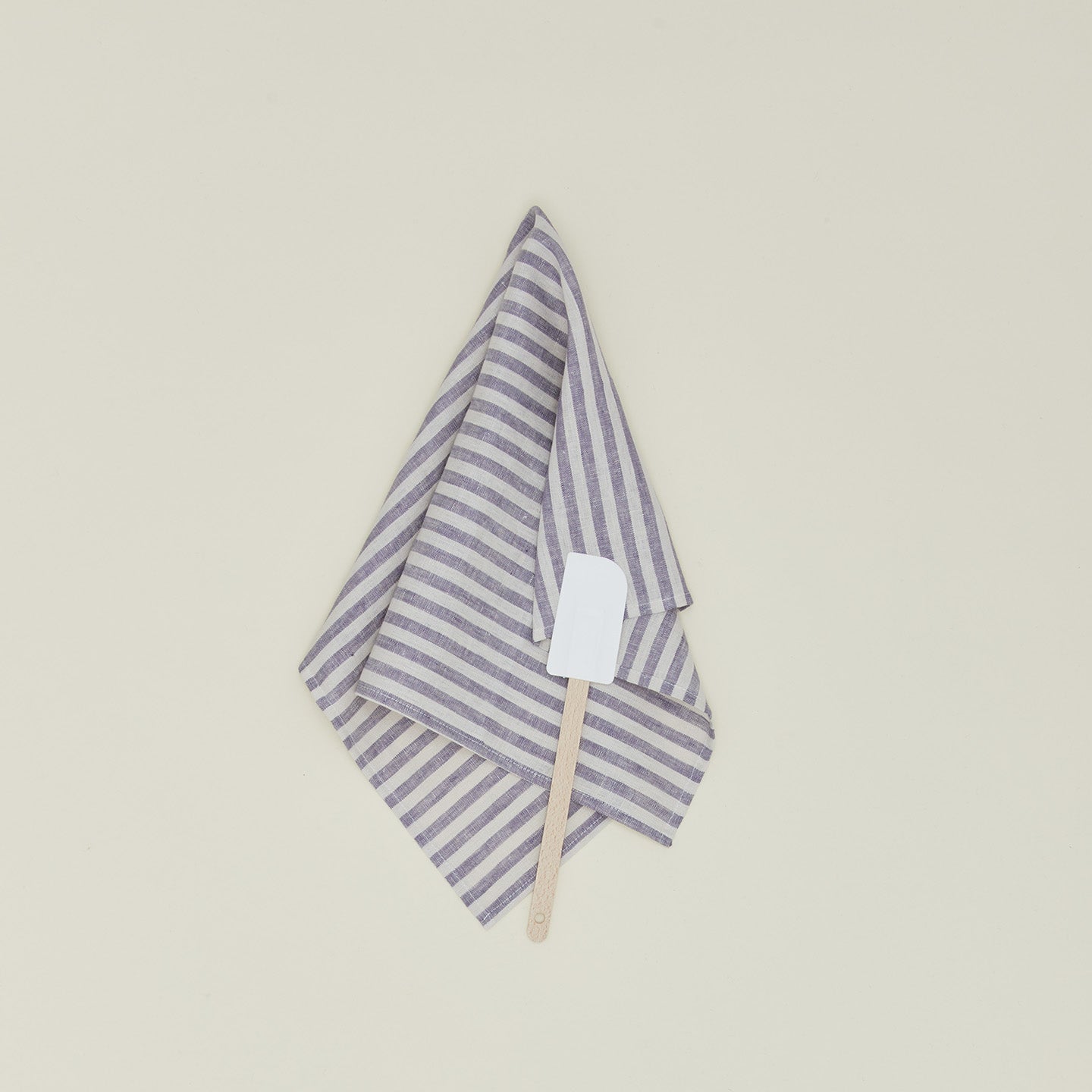 Chambray Stripe Kitchen Towel - Grey