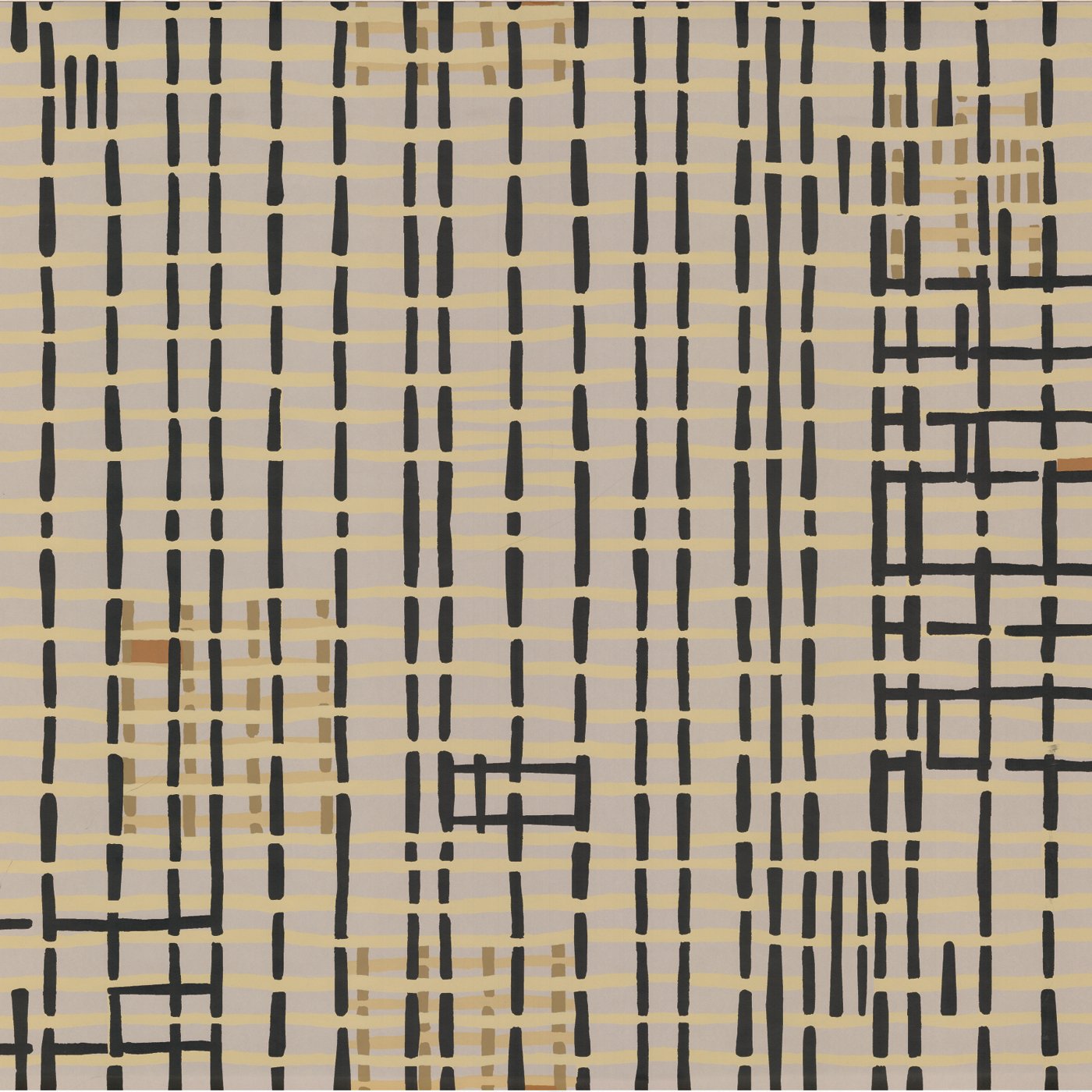 Weave Wallpaper - Grey