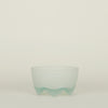 Large Frosted Footed Bowl - Sky