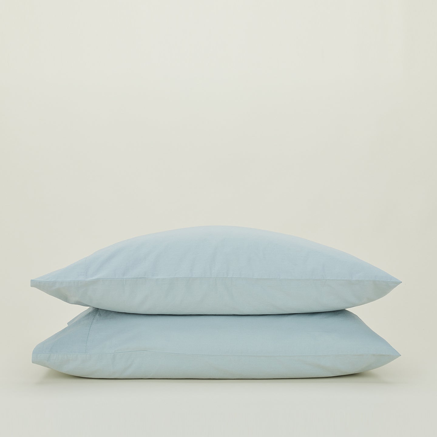 Essential Percale Pillowcases, Set of 2 - Sky