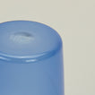 Close up of the bottom of the Essential Glass in Blue.
