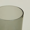 Close up of the rim of the Essential Glass in Smoke.