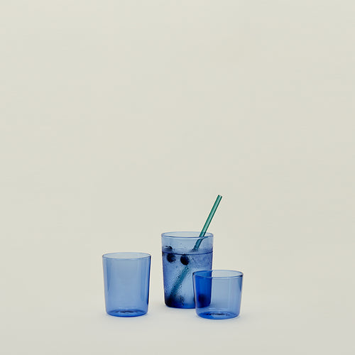 Essential Glassware, Set of 4 - Blue