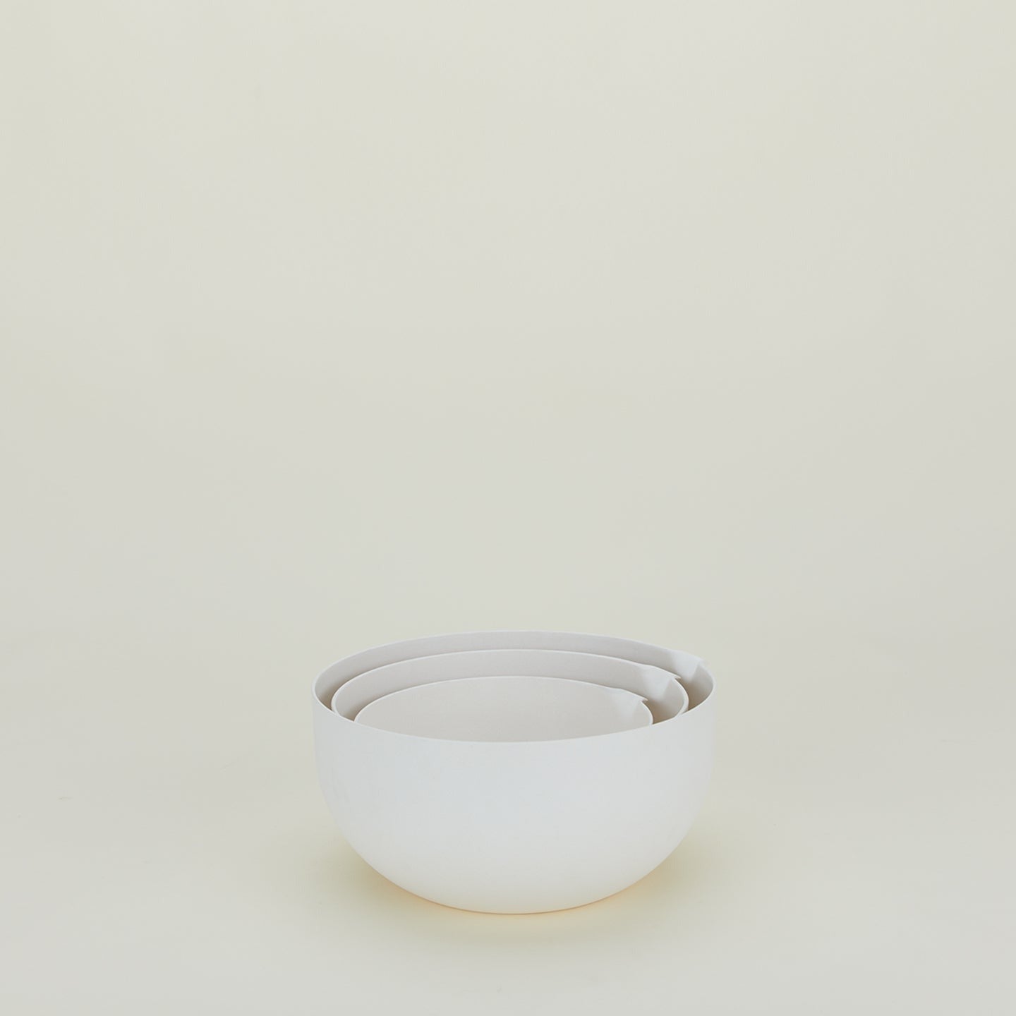 Essential Mixing Bowls, Set of 3 - Ivory