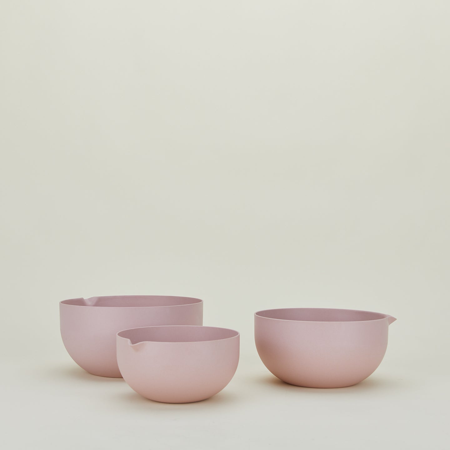 Essential Mixing Bowls Set of 3 Blush