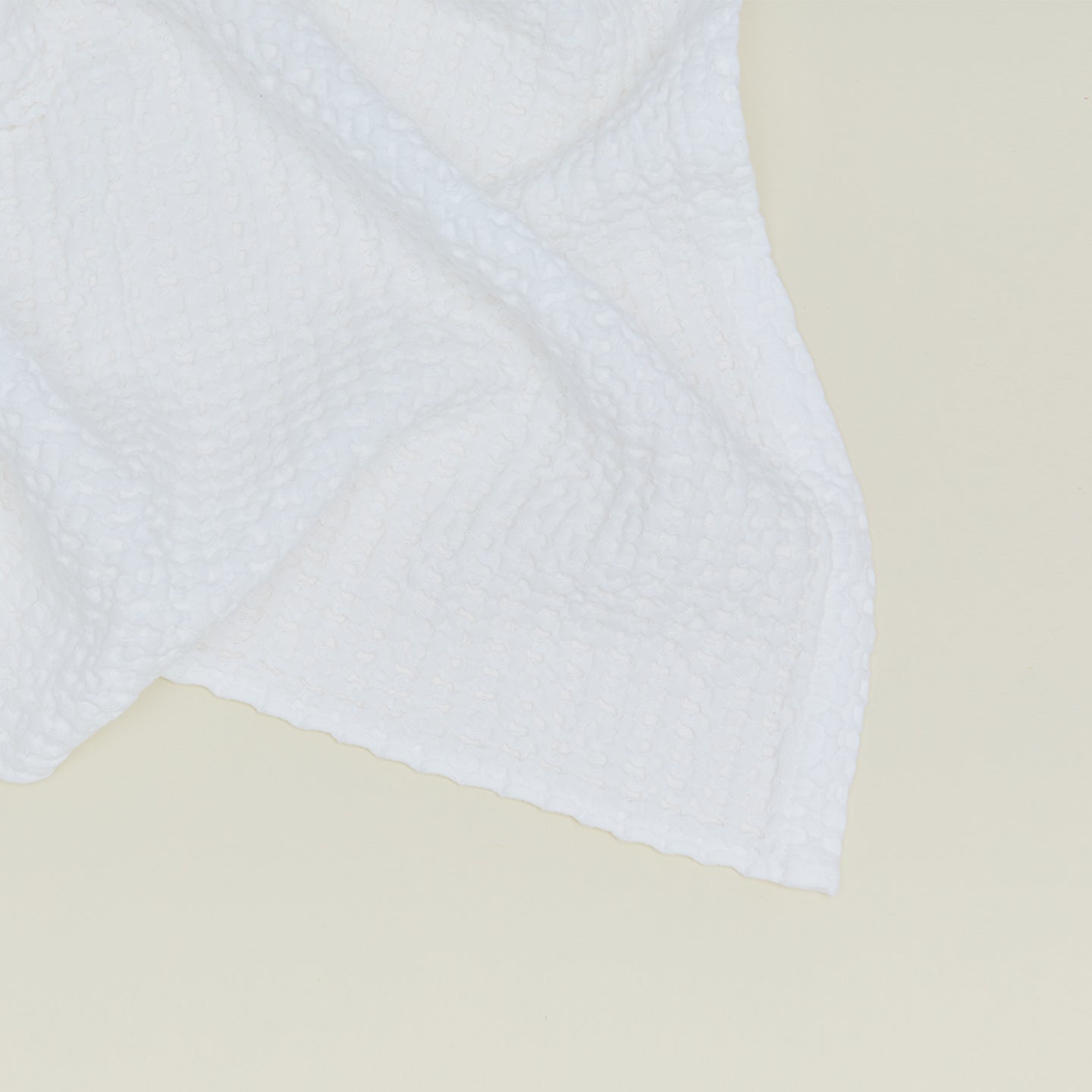 Craft Basics Cotton White Huck Towel 13 x 26