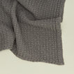 Simple Waffle Towel - Dark Grey
