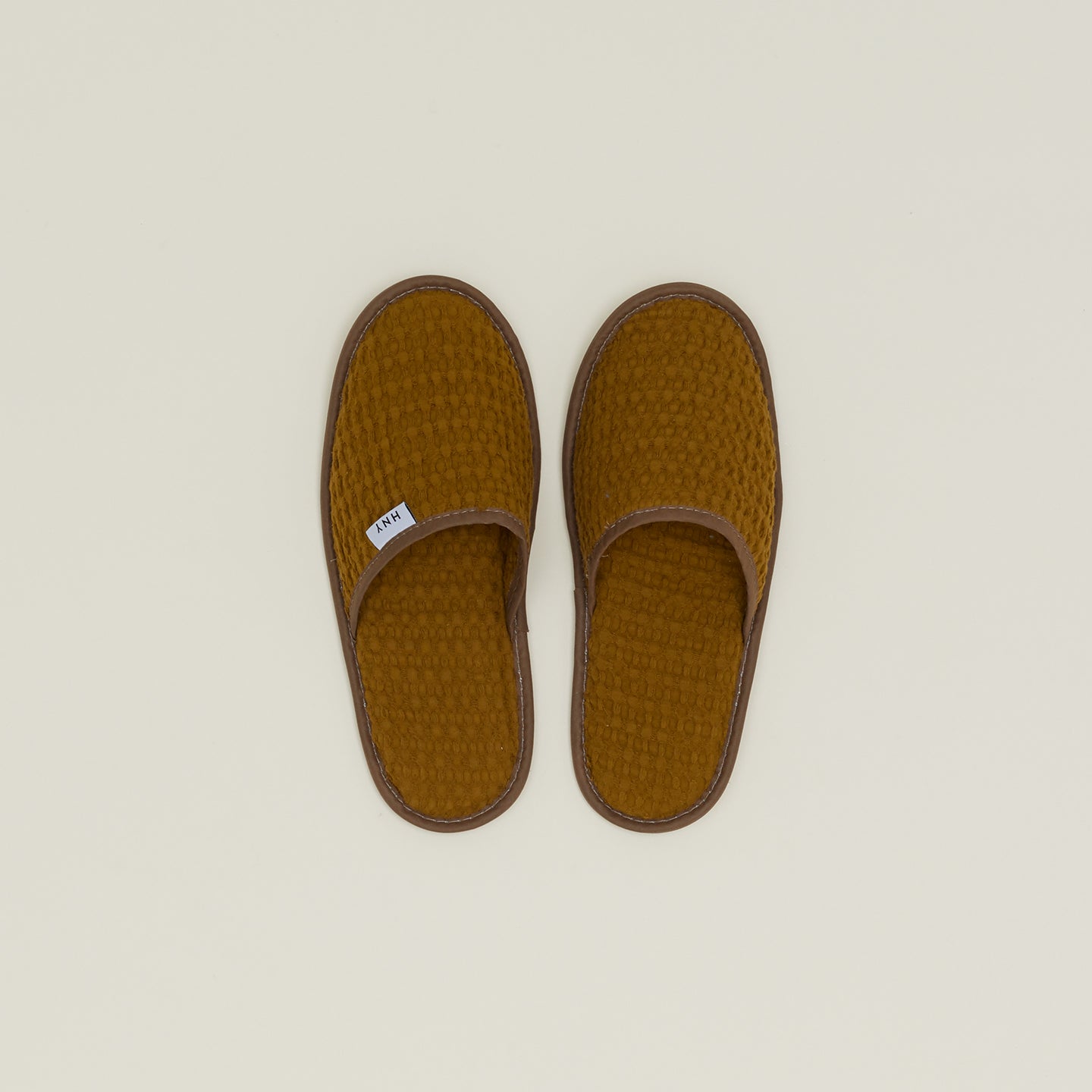 Simple Waffle Slippers - Bronze