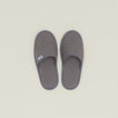 Simple Waffle Slippers - Dark Grey