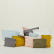 Simple Linen Zipper Pouch - Ivory