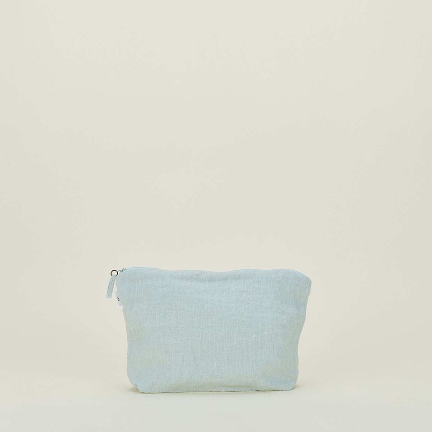 Simple Linen Zipper Pouch - Sky – Hawkins New York