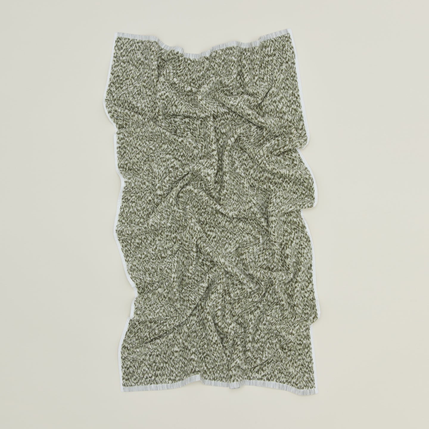 Space Dye Terry Towel - Olive