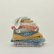 Space Dye Terry Towel - Flax