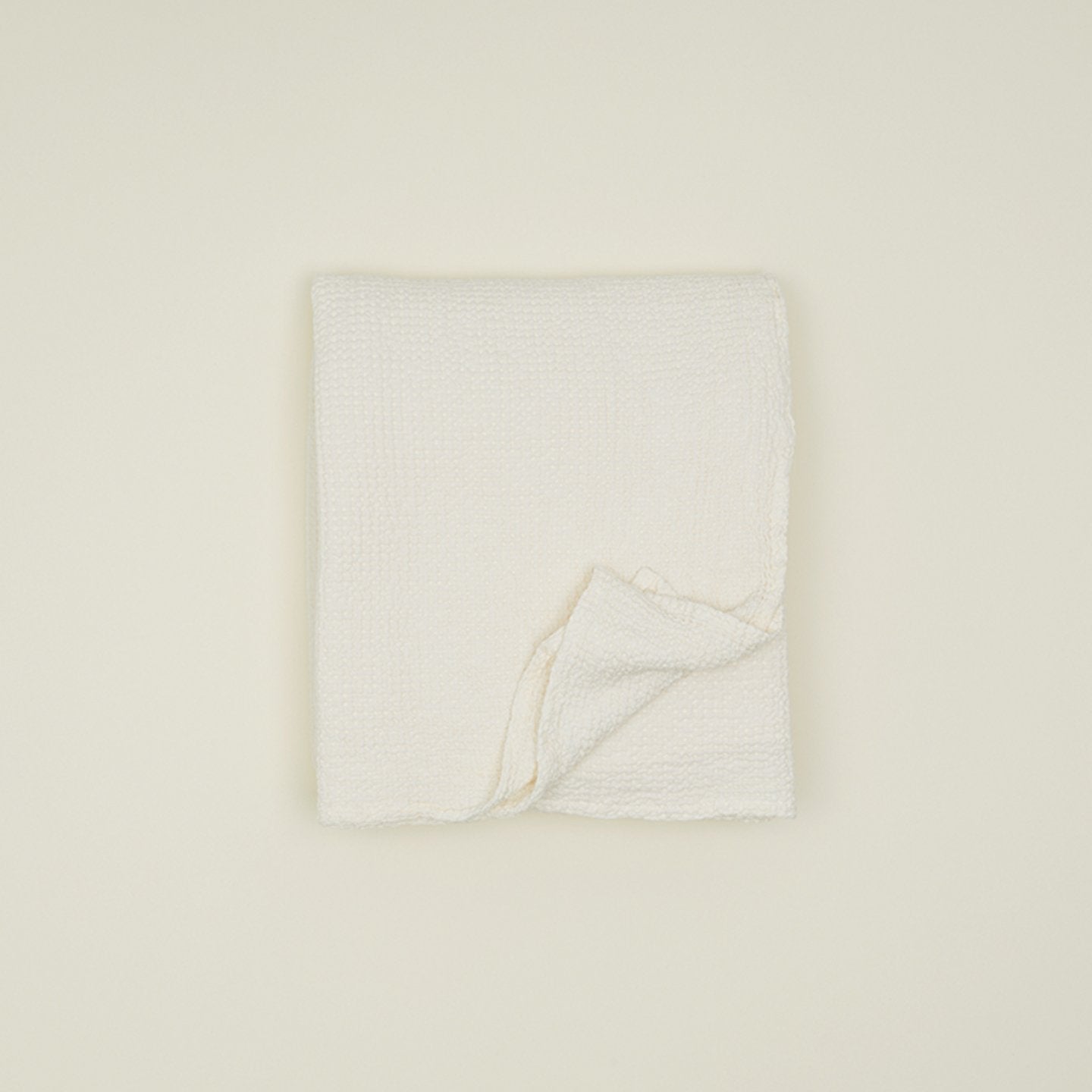 Simple Lightweight Blanket - Ivory