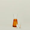 High Rise Carafe + Glass - Amber/Clear