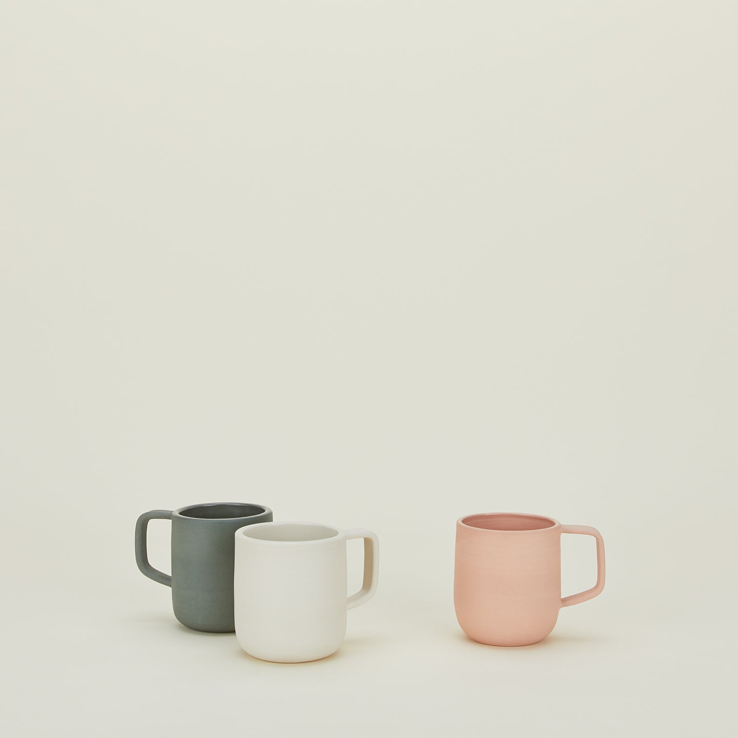 Stoneware Pigment Mug - Ivory