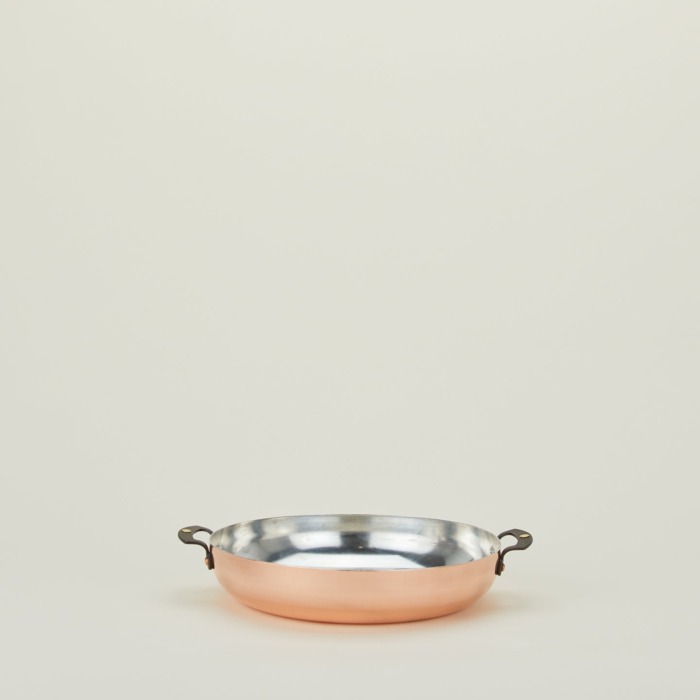 Copper Two Handled Saute Pan, 11"