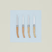 Ash Steak Knives, Set of 4
