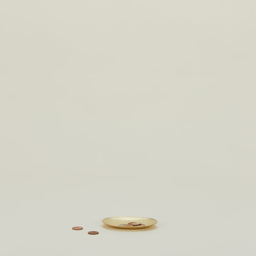 Brass Oval Plate