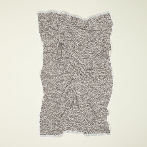Space Dye Terry Towel - Grey